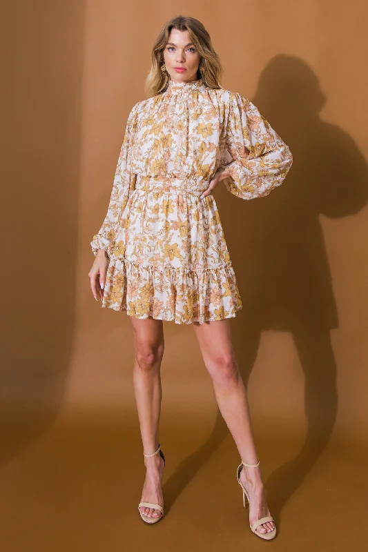 SUNNY SPELL WOVEN MINI DRESS