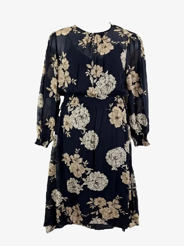 Witchery Elegant Sheer Floral Dress Size 16