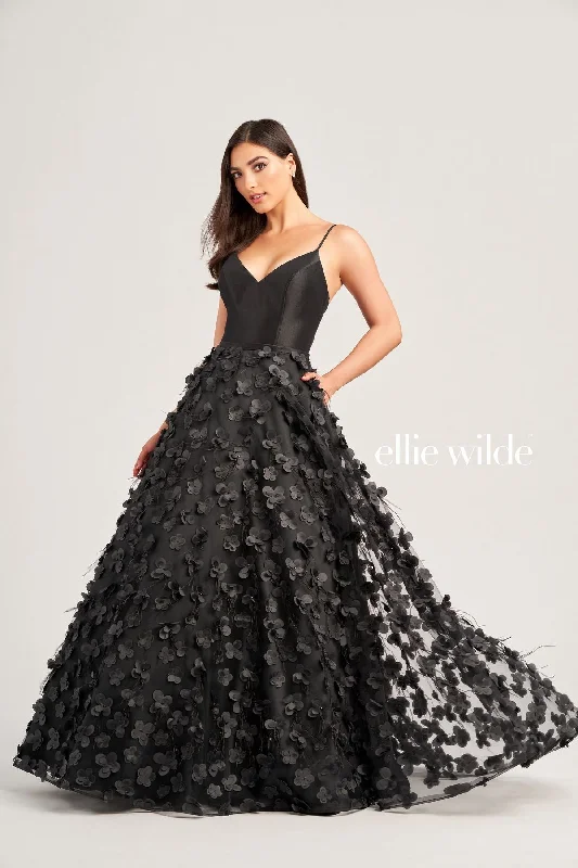 Ellie Wilde EW35037 Long Formal Pocket Prom Ball Gown