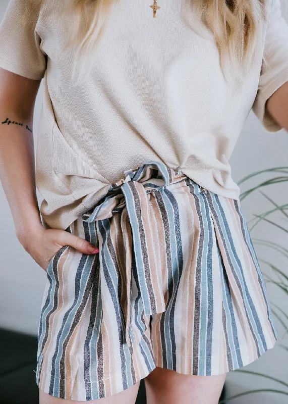 Conway Striped Shorts