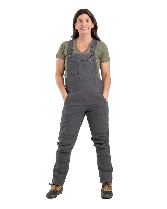 Women's Unlined Stretch Duck Bib Overalls