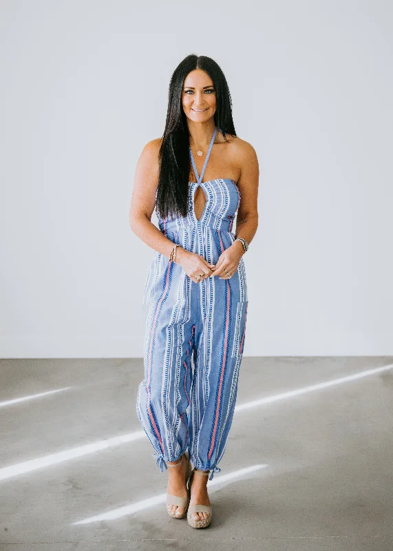 Blaine Halter Neck Jumpsuit