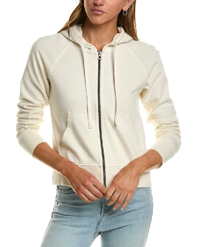 James Perse French Terry Zip Hoodie