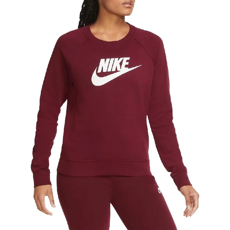 Nike NSW Essential Crew Fleece Dark Red  BV4112-638 Women's