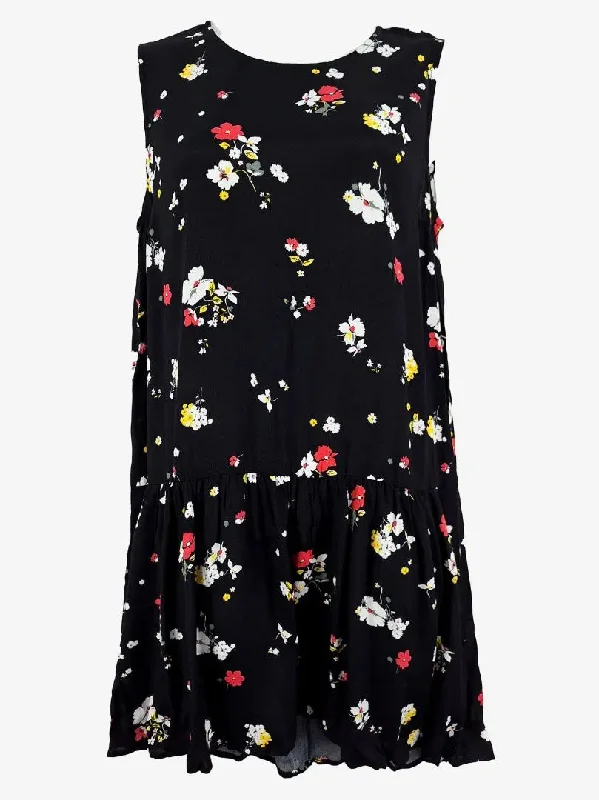 Decjuba Drop Waist Essential Floral Dress Size 14