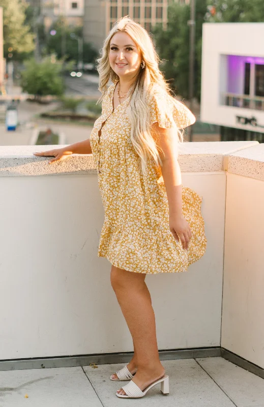 Sun Kissed Floral Dress