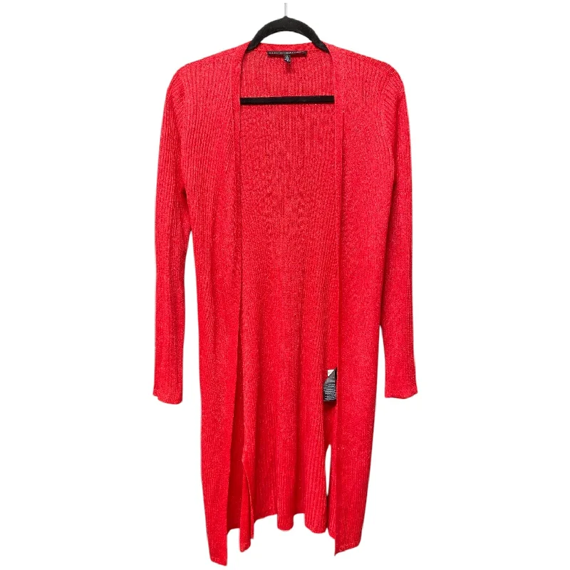 Cardigan By White House Black Market In Red, Size: S