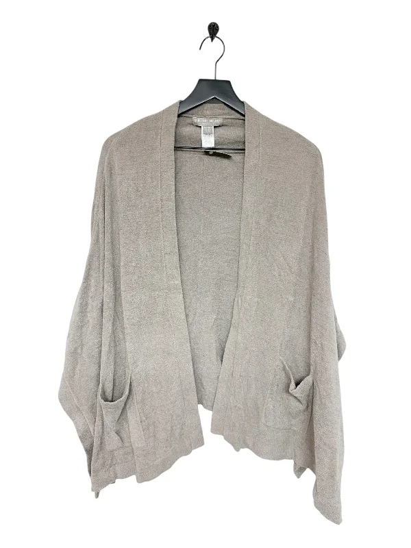 Sweater Cardigan By Barefoot Dreams In Brown, Size: Osfm