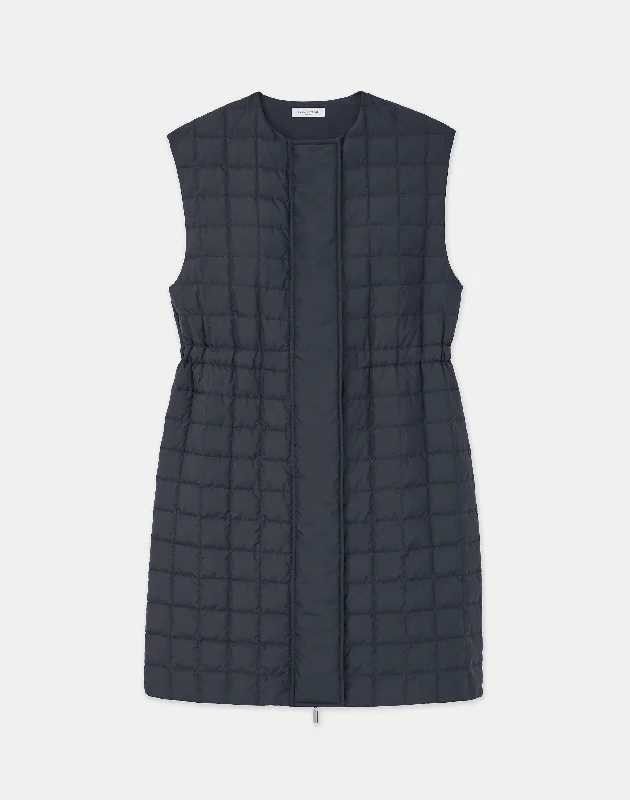 Recycled Poly Quilted Reversible Vest