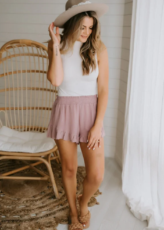 Chaney Ruffle Shorts FINAL SALE