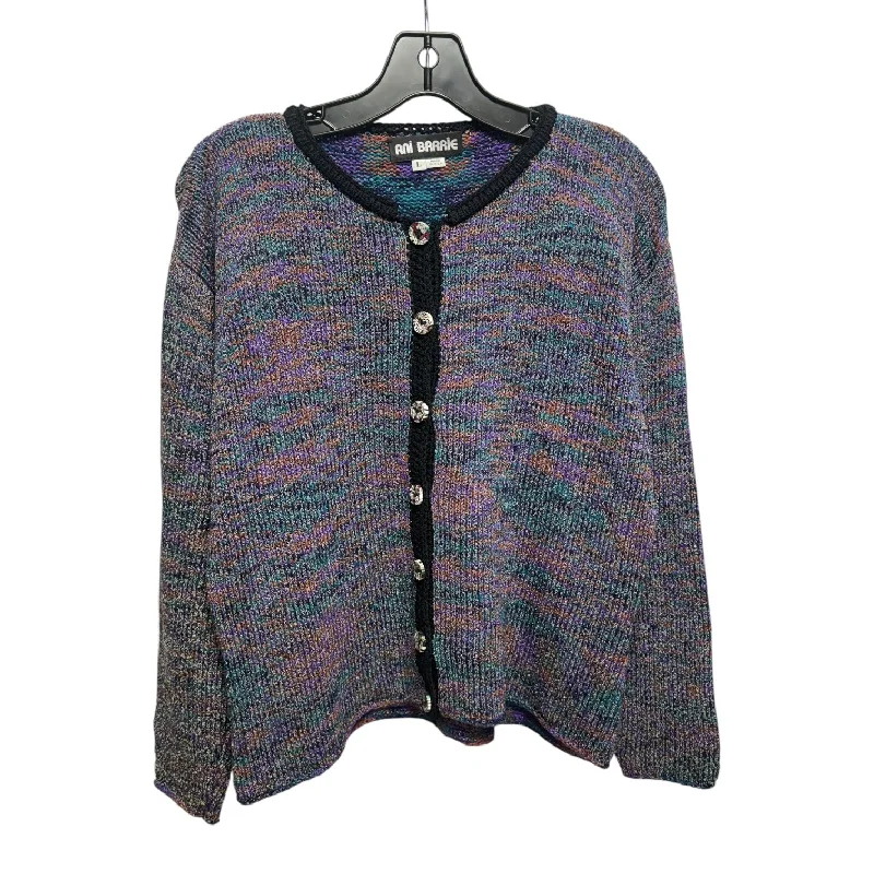 Sweater Cardigan By Ani Barrie In Multi-colored, Size: L