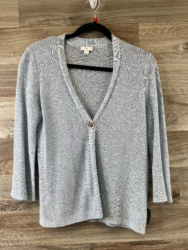 Cardigan By J. Jill In Blue, Size: Xs