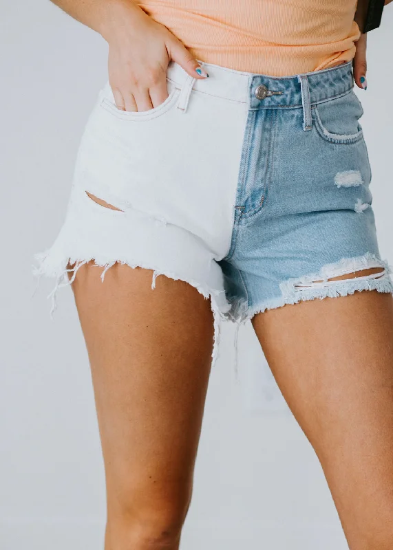 Split Decisions Denim Short