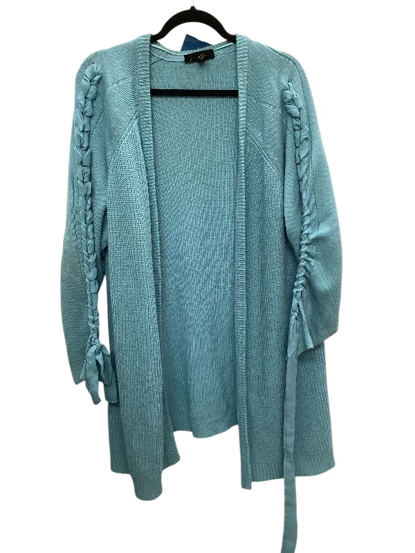 Cardigan By Lane Bryant In Blue, Size: 2x