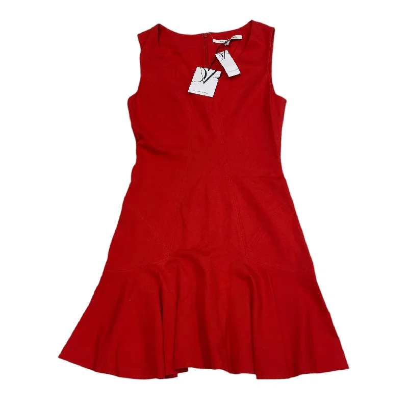 Dress Designer By Diane Von Furstenberg In Red, Size: 6