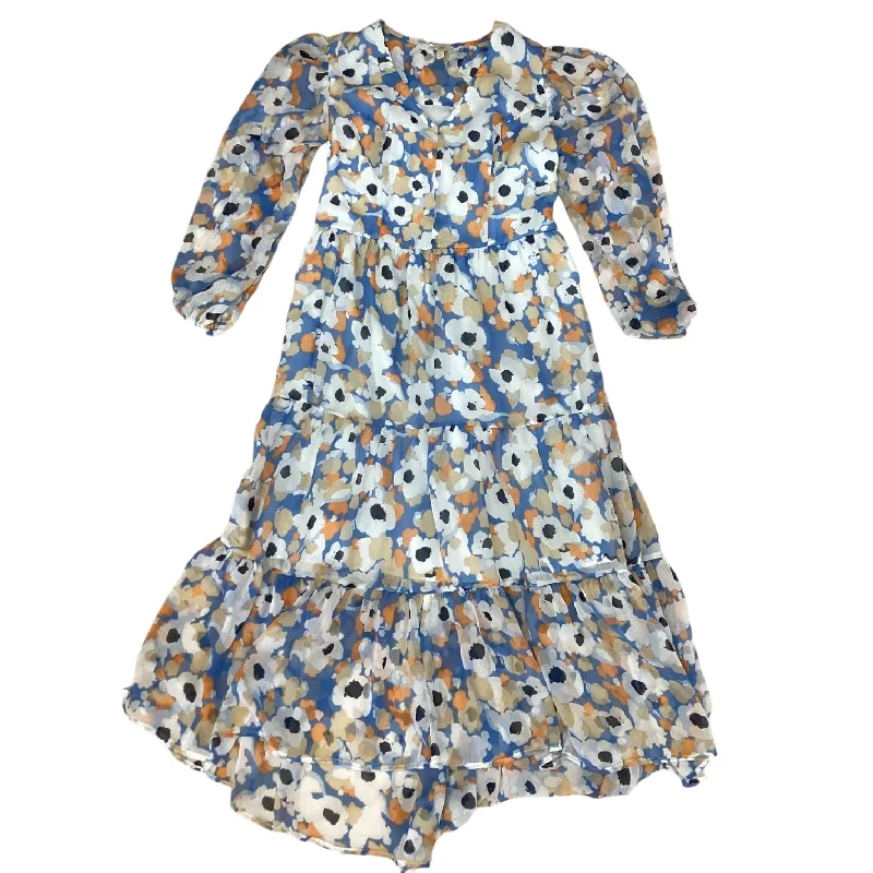 Dress Designer By Joie In Floral Print, Size: Xs