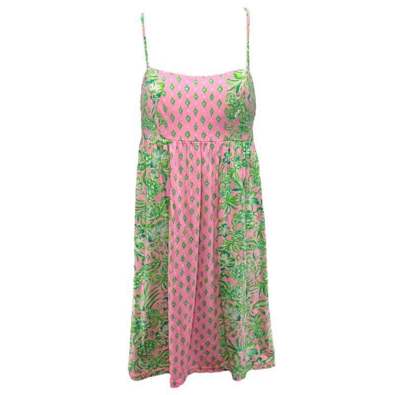 Libra Dress Designer By Lilly Pulitzer In Pink Shandy Oh Diamond Girl, Size: XS