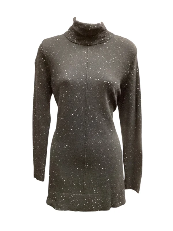 Dress Sweater By Calvin Klein In Black, Size: M