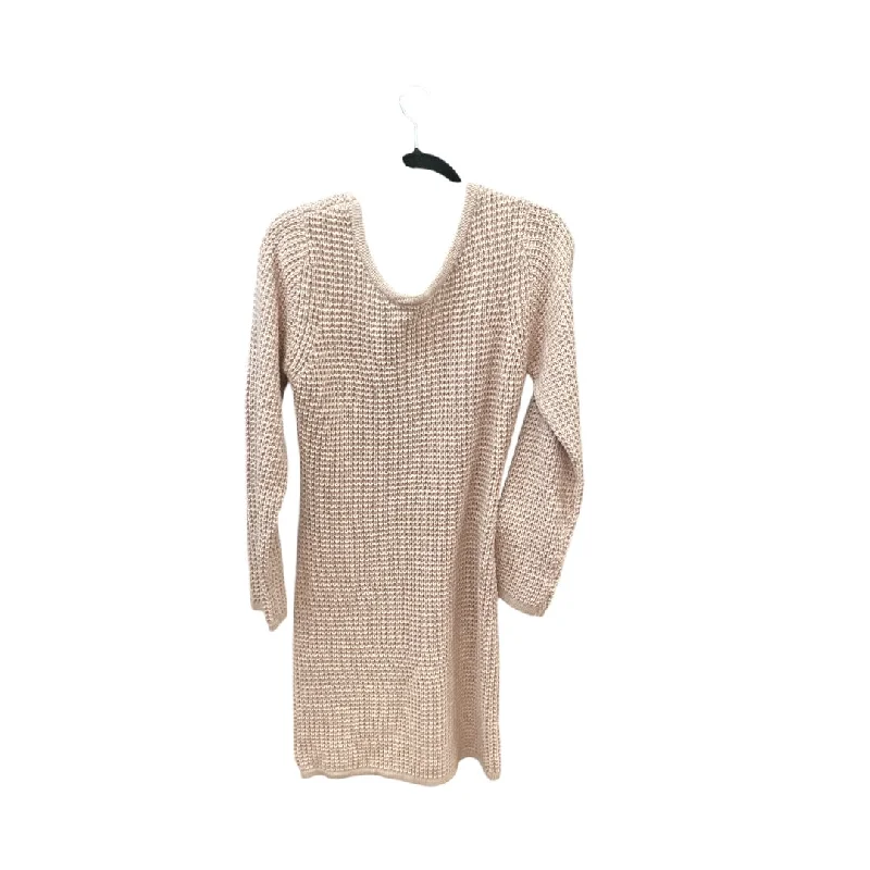 Dress Sweater By Shein In Pink, Size: M