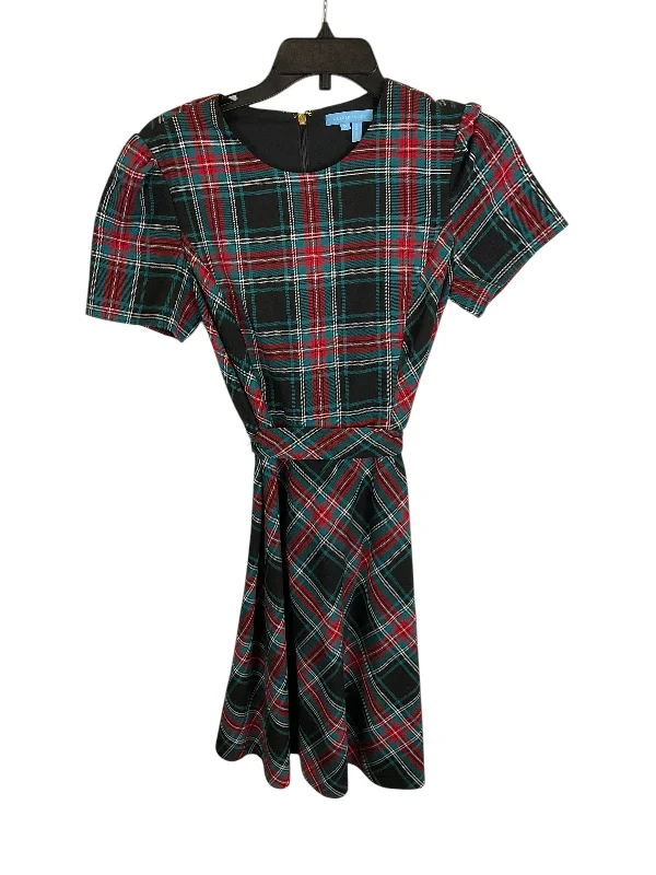 Dress Work By Draper James In Plaid Pattern, Size: 6