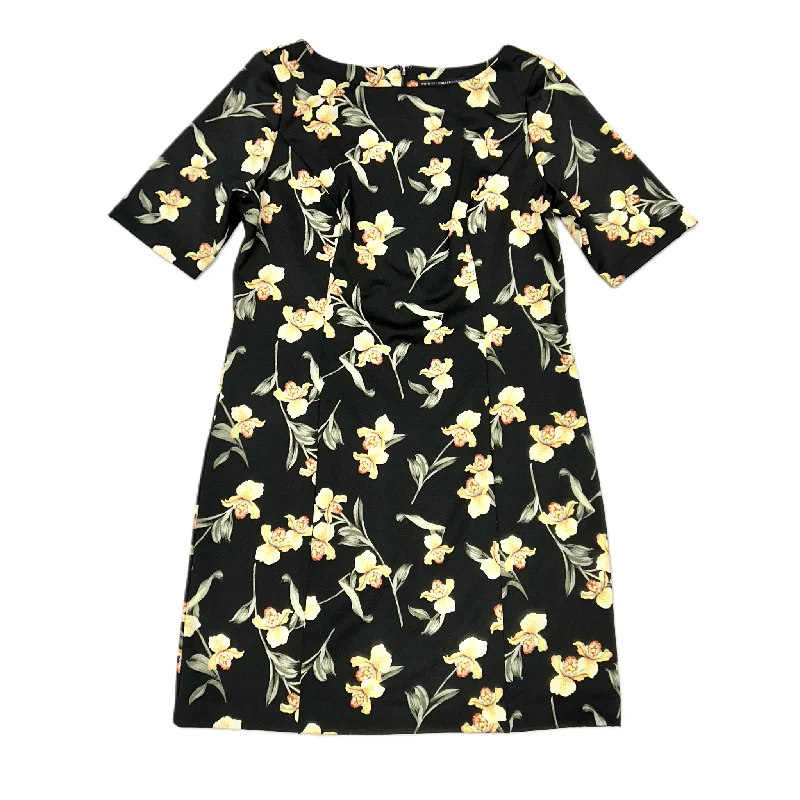 Dress Work By White House Black Market In Black & Yellow, Size: Xl