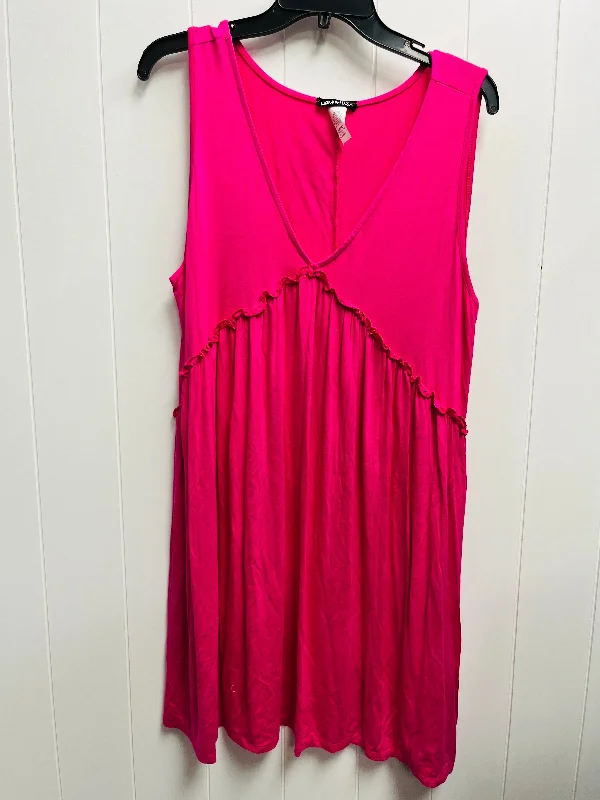 Tunic Sleeveless By Heimish Usa In Pink, Size: Xl