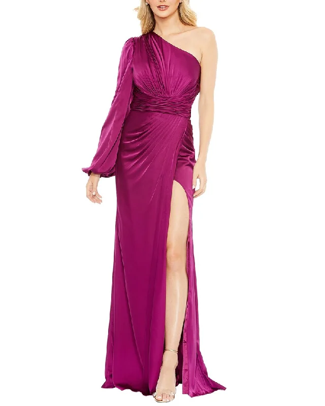 Mac Duggal One-Sleeve Gown