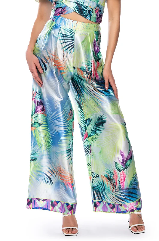 ETTA EXTRA WIDE FLORAL PANT