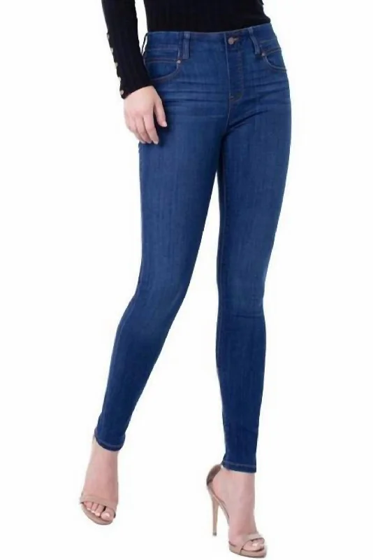 Gia Glider Skinny Jean In Elysian Dark