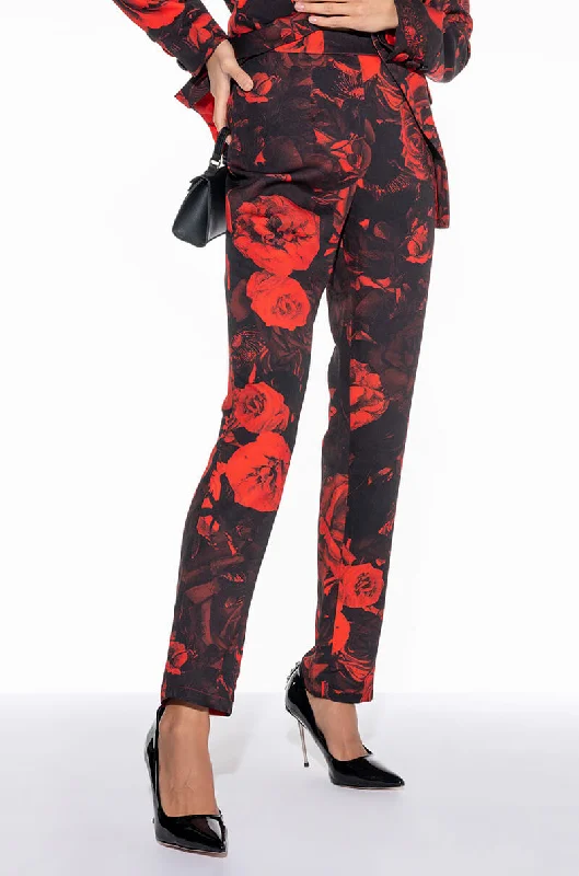 HARD TO HANDLE FLORAL TROUSERS