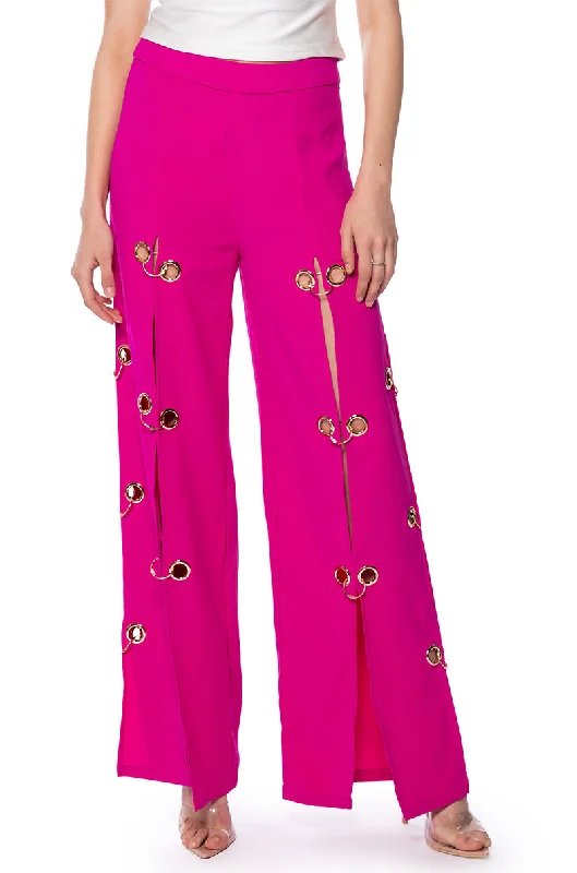 JENNY GROMMET TROUSERS