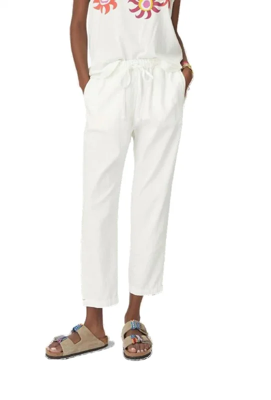 Rex Pant In White