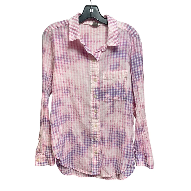 Cate Gingham Shirt By Pilcro X Anthropologie In Checkered Pattern, Size: S