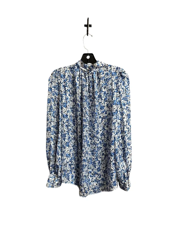 Top Long Sleeve By H&m In Floral Print, Size: S