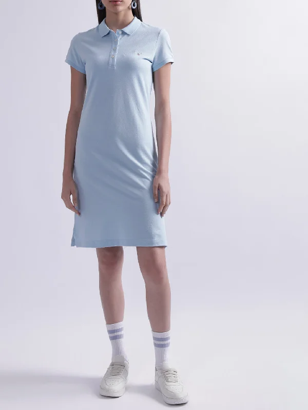 Gant Solid Cotton T-shirt Dress